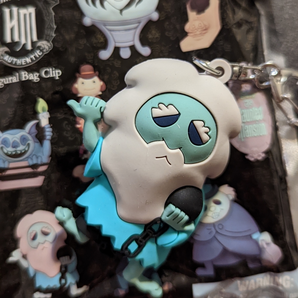 Haunted Mansion Figural Bag Clip